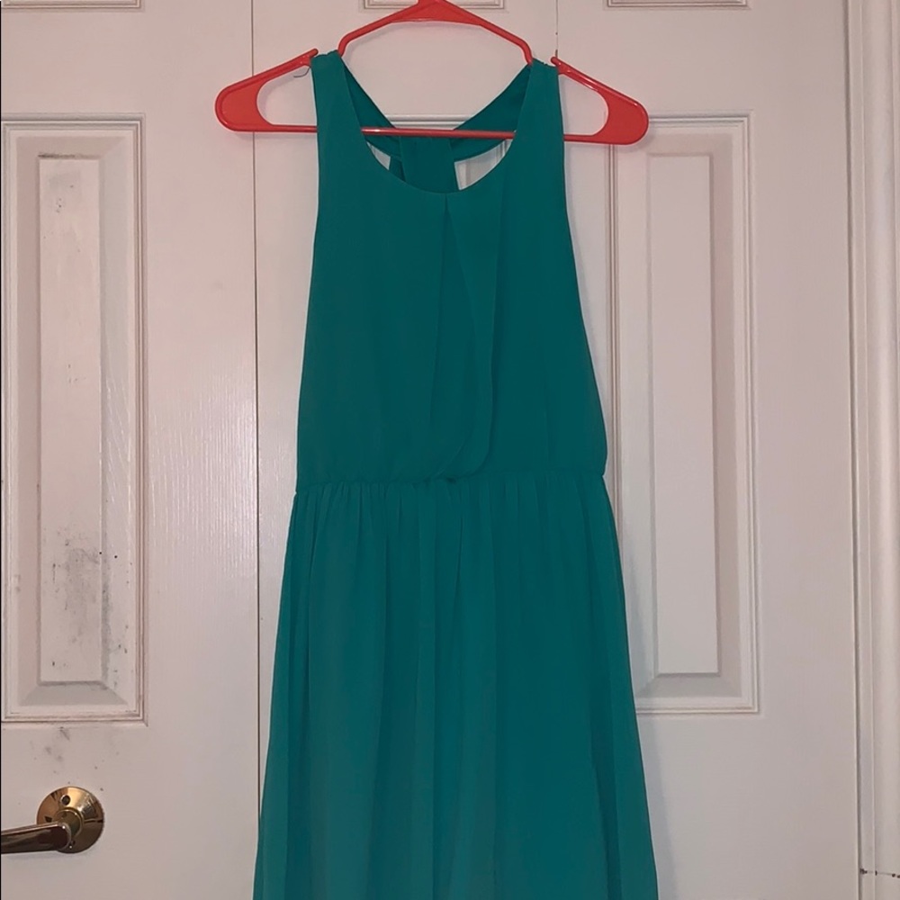 Green dress